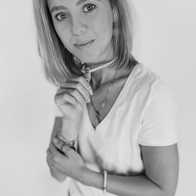 Perlový choker náhrdelník Marilda - chirurgická ocel, sladkovodní perla